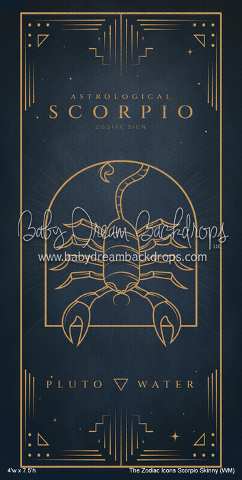 The Zodiac Icons Scorpio Skinny (WM)