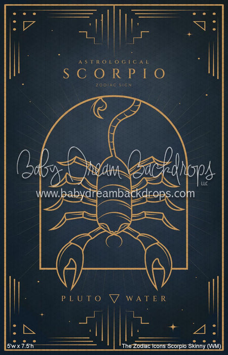 The Zodiac Icons Scorpio Skinny (WM)