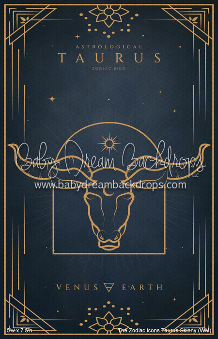 The Zodiac Icons Taurus Skinny (WM)