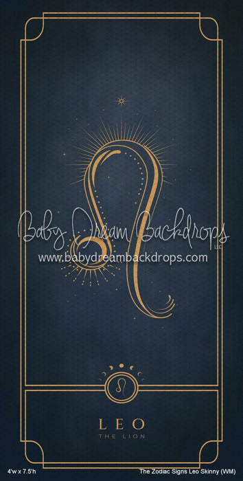 The Zodiac Signs Leo Skinny (WM)