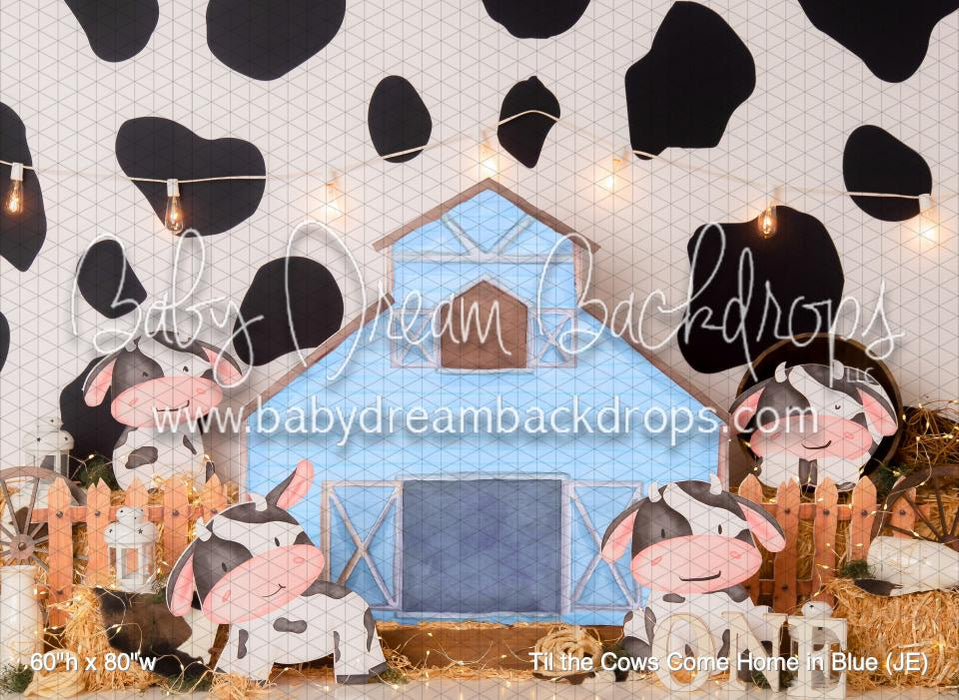 Til the Cows Come Home in Blue (JE)