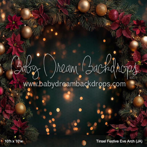 Tinsel Festive Eve Arch (JA)