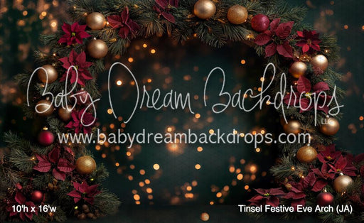 Tinsel Festive Eve Arch (JA)