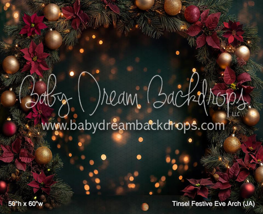 Tinsel Festive Eve Arch (JA)