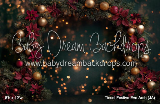Tinsel Festive Eve Arch (JA)