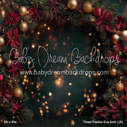 Tinsel Festive Eve Arch (JA)