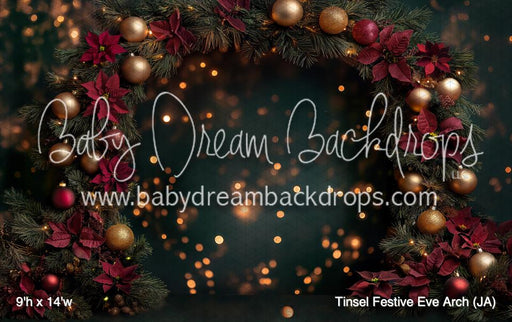 Tinsel Festive Eve Arch (JA)