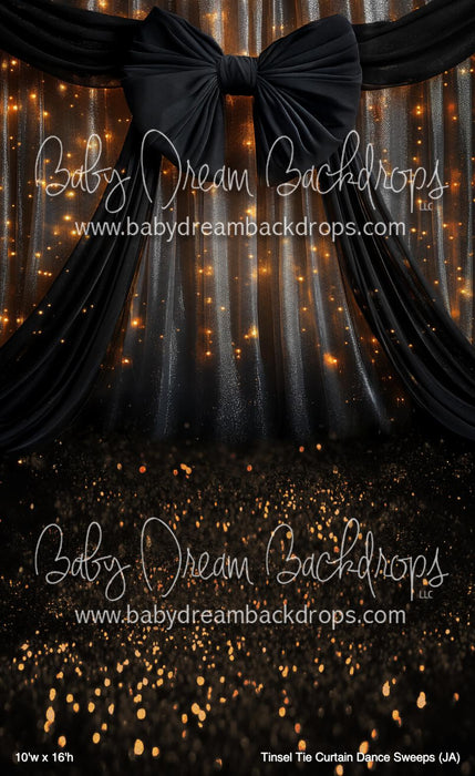 Tinsel Tie Curtain Dance Sweeps (JA)