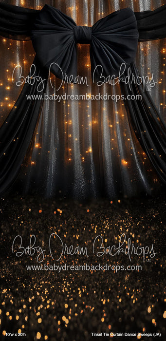 Tinsel Tie Curtain Dance Sweeps (JA)