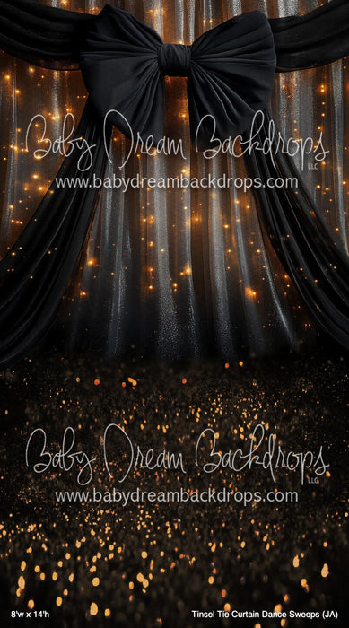 Tinsel Tie Curtain Dance Sweeps (JA)