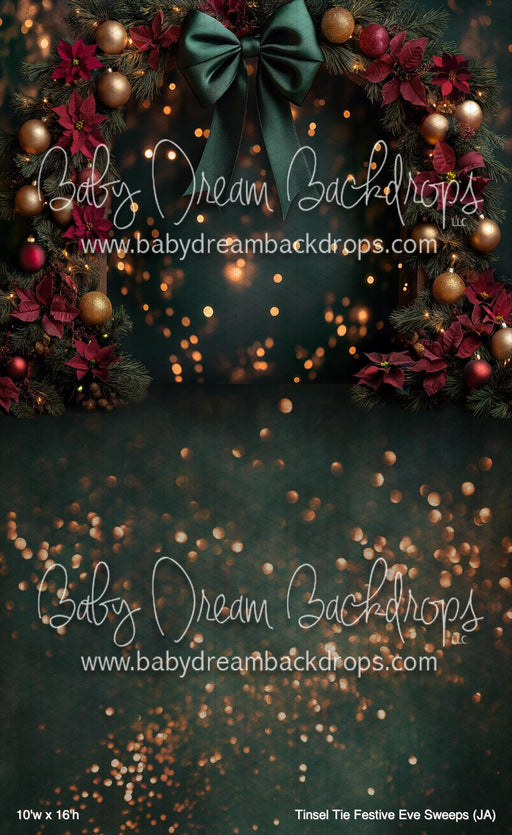 Tinsel Tie Festive Eve Sweeps (JA)