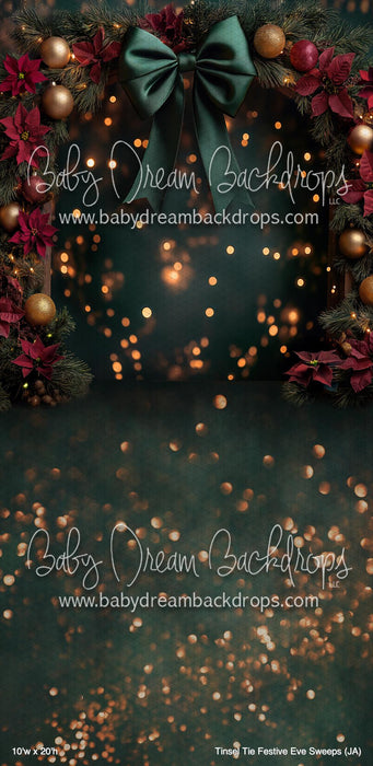 Tinsel Tie Festive Eve Sweeps (JA)