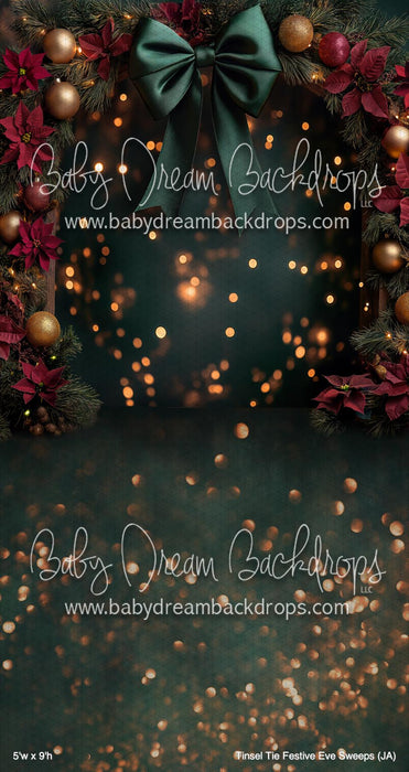 Tinsel Tie Festive Eve Sweeps (JA)