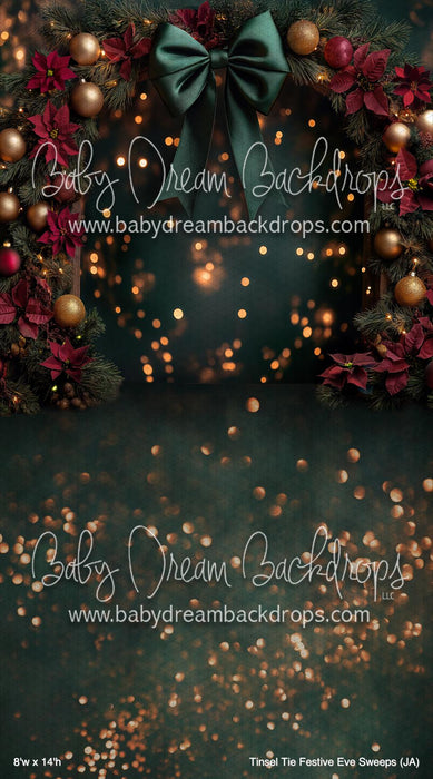 Tinsel Tie Festive Eve Sweeps (JA)