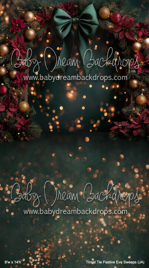 Tinsel Tie Festive Eve Sweeps (JA)