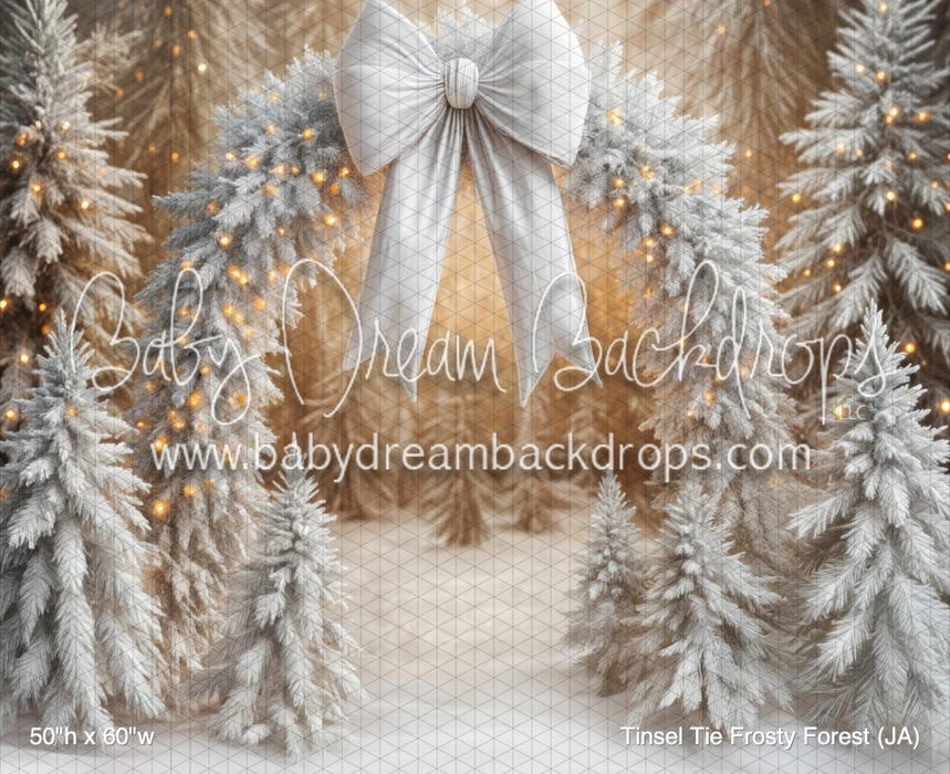 Tinsel Tie Frosty Forest (JA)