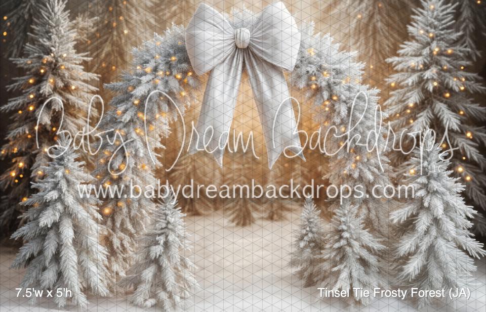 Tinsel Tie Frosty Forest (JA)