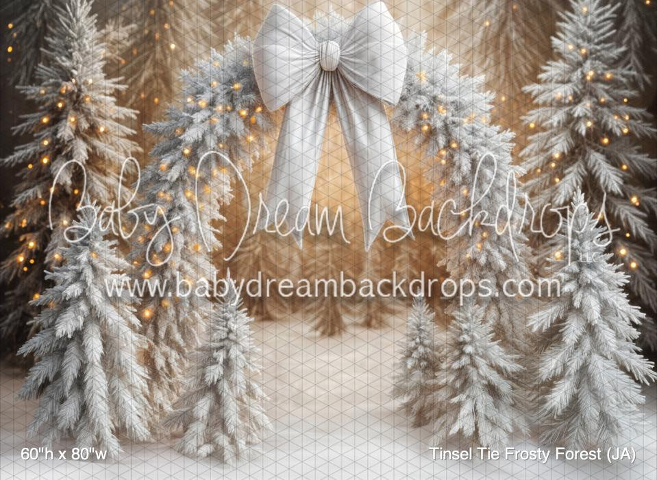 Tinsel Tie Frosty Forest (JA)