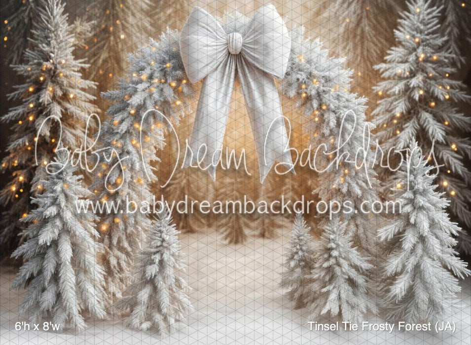 Tinsel Tie Frosty Forest (JA)