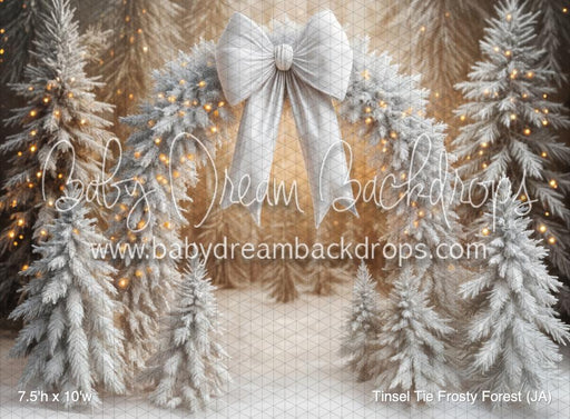 Tinsel Tie Frosty Forest (JA)