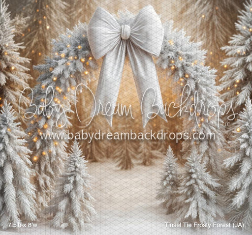 Tinsel Tie Frosty Forest (JA)