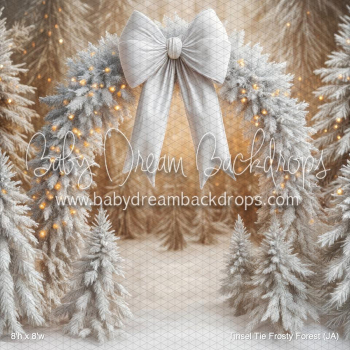 Tinsel Tie Frosty Forest (JA)