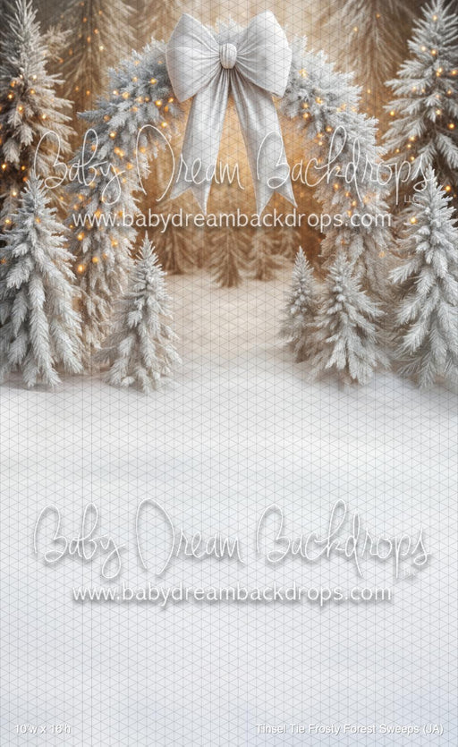 Tinsel Tie Frosty Forest Sweeps (JA)