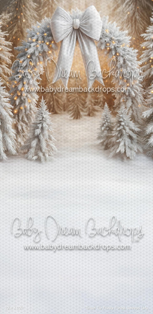 Tinsel Tie Frosty Forest Sweeps (JA)