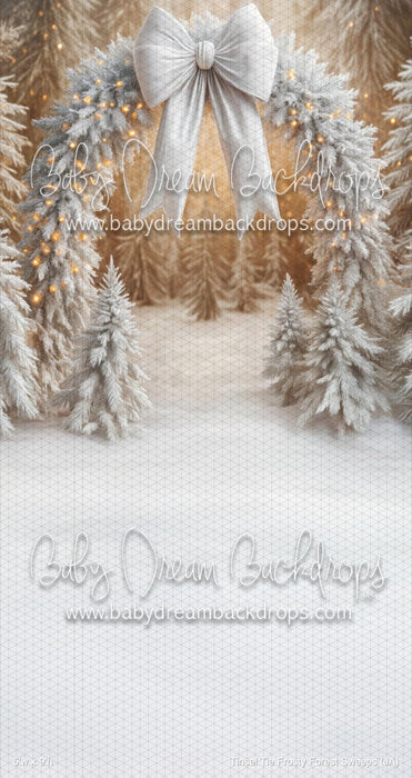 Tinsel Tie Frosty Forest Sweeps (JA)