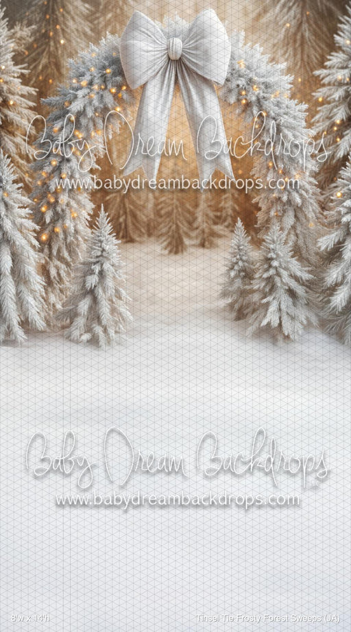 Tinsel Tie Frosty Forest Sweeps (JA)