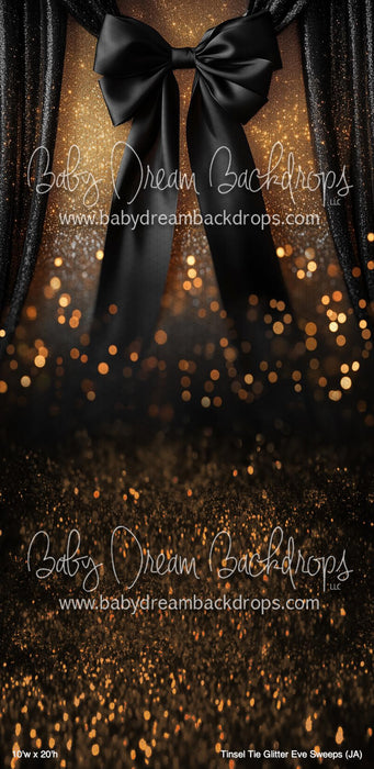 Tinsel Tie Glitter Eve Sweeps (JA)