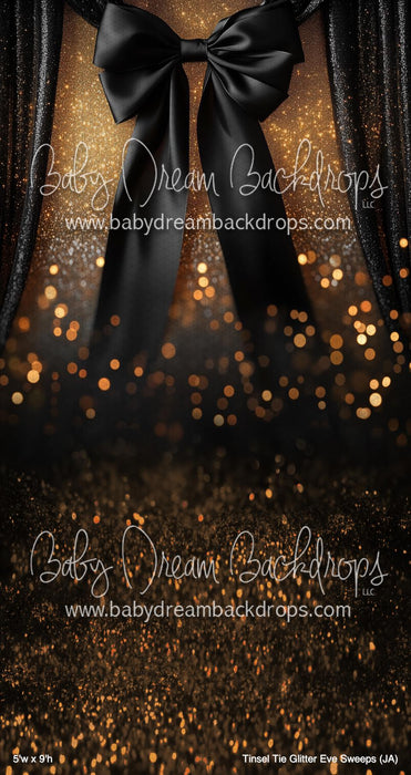 Tinsel Tie Glitter Eve Sweeps (JA)