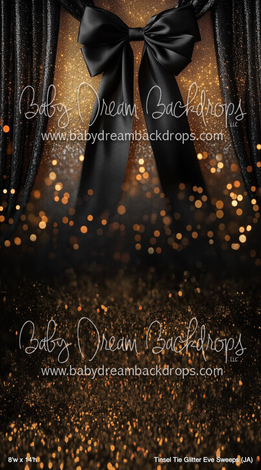 Tinsel Tie Glitter Eve Sweeps (JA)