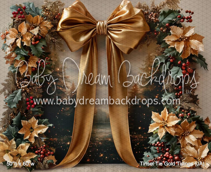 Tinsel Tie Gold Tidings (JA)