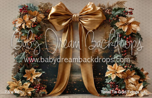 Tinsel Tie Gold Tidings (JA)