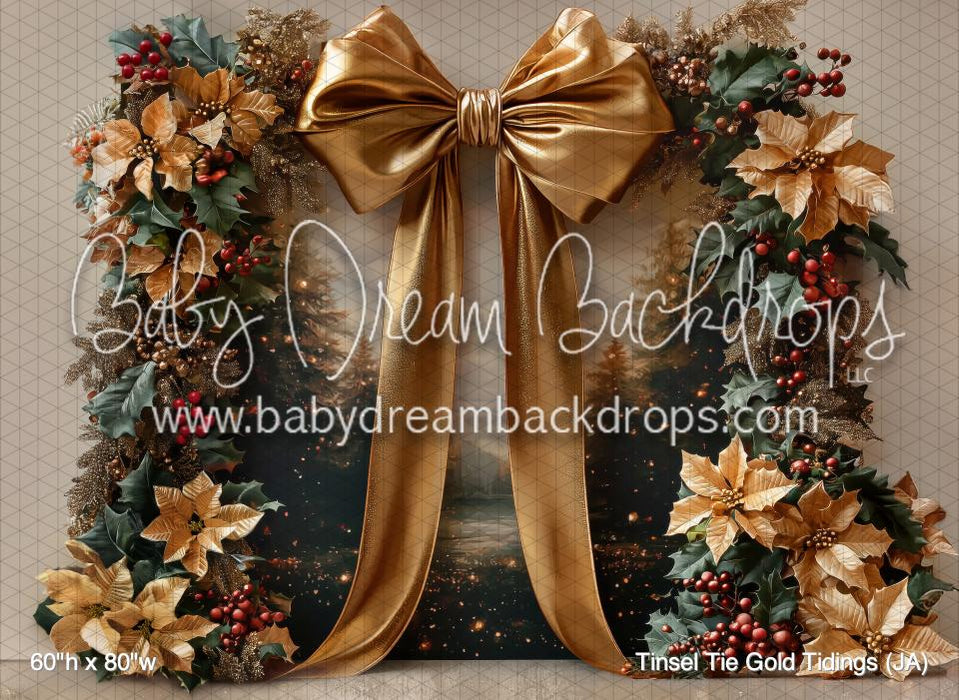 Tinsel Tie Gold Tidings (JA)