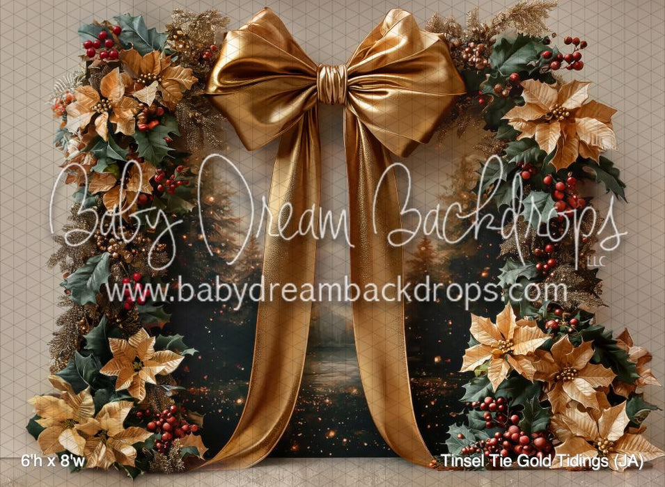 Tinsel Tie Gold Tidings (JA)