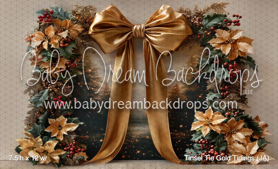 Tinsel Tie Gold Tidings (JA)