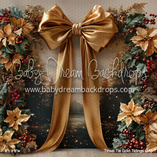 Tinsel Tie Gold Tidings (JA)