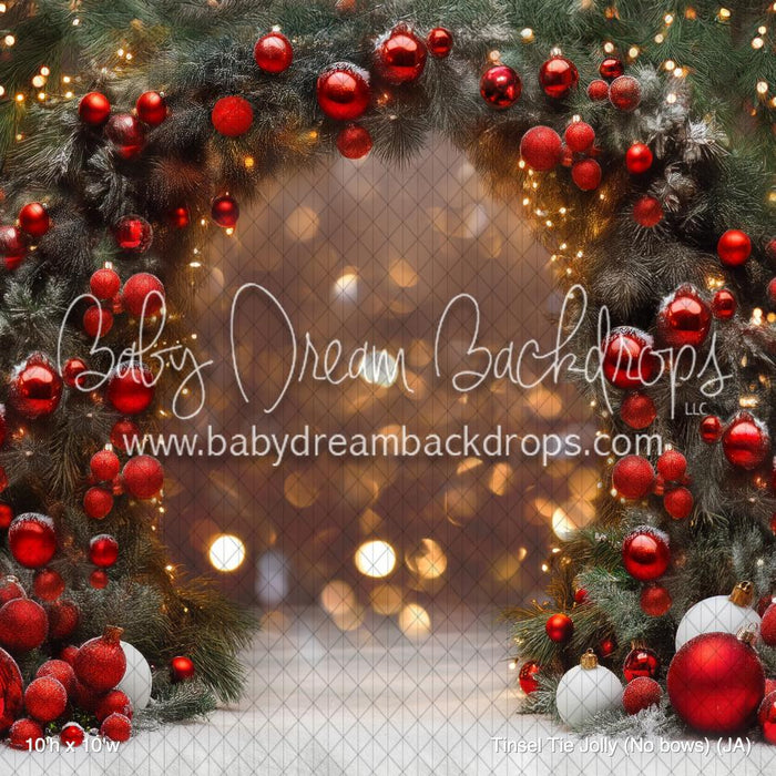 Tinsel Tie Jolly (No bows) (JA)