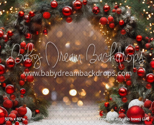 Tinsel Tie Jolly (No bows) (JA)