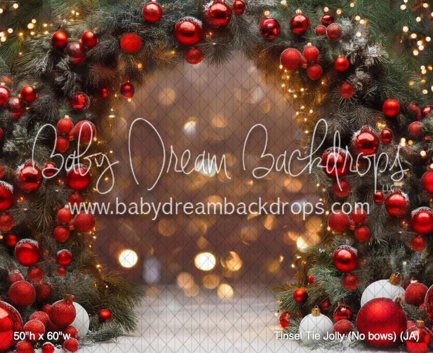 Tinsel Tie Jolly (No bows) (JA)