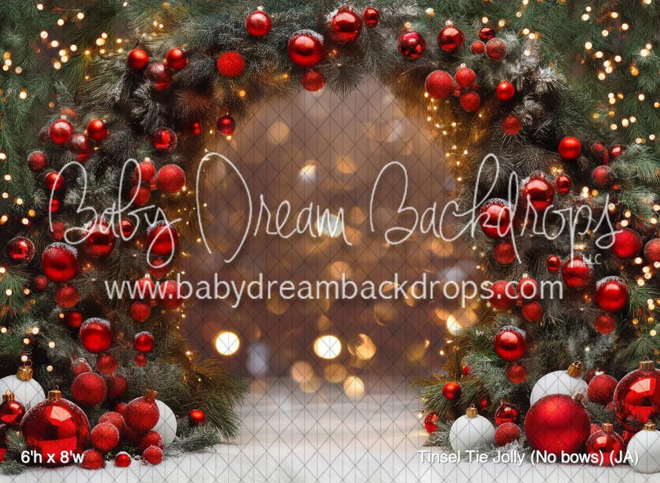 Tinsel Tie Jolly (No bows) (JA)