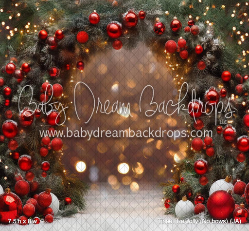 Tinsel Tie Jolly (No bows) (JA)