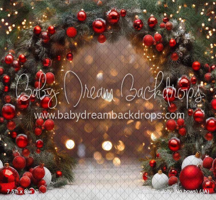 Tinsel Tie Jolly (No bows) (JA)