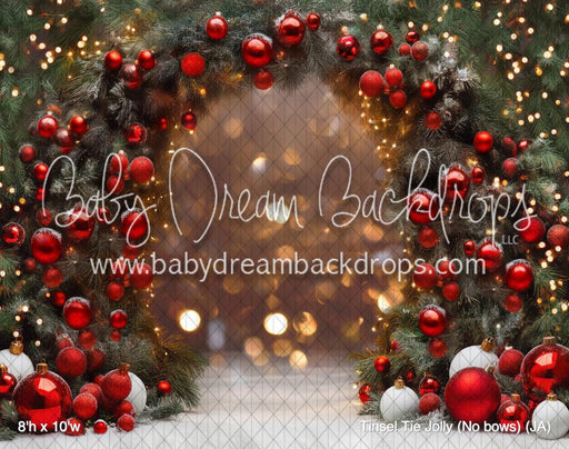 Tinsel Tie Jolly (No bows) (JA)