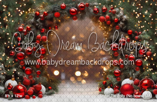 Tinsel Tie Jolly (No bows) (JA)