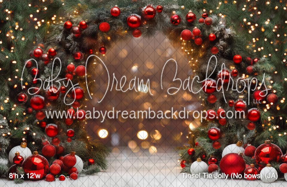 Tinsel Tie Jolly (No bows) (JA)