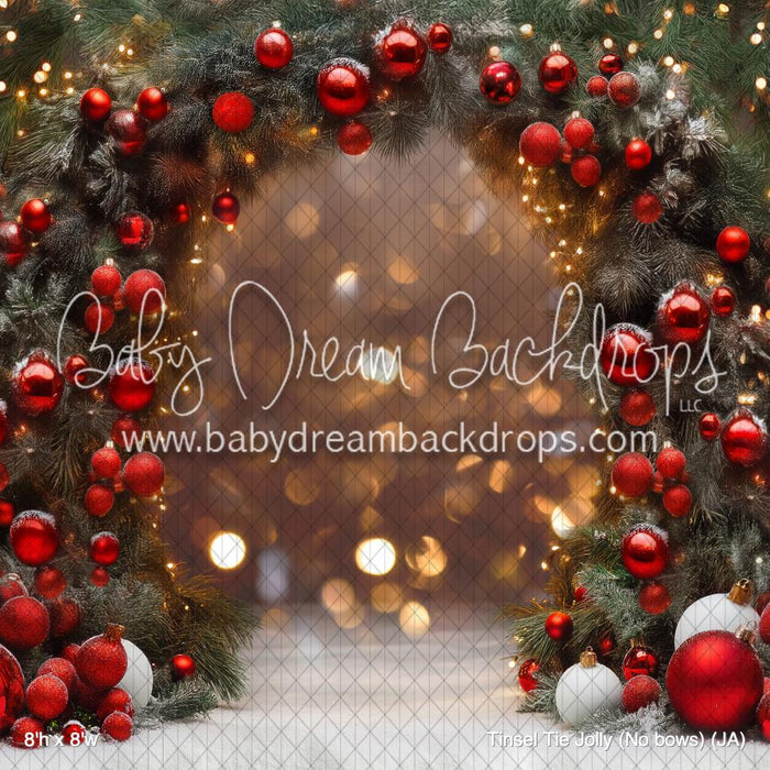 Tinsel Tie Jolly (No bows) (JA)