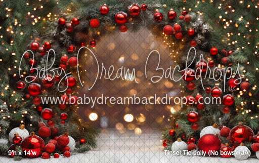 Tinsel Tie Jolly (No bows) (JA)